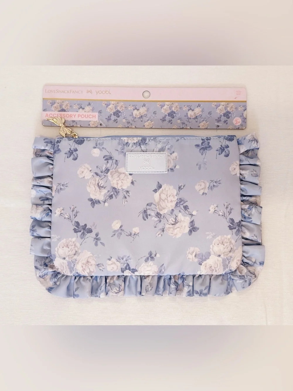 LoveShackFancy x Target Yoobi Ruffle Pencil Pouches Set of 4